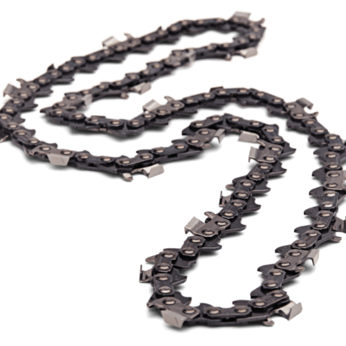 a chain on a black background