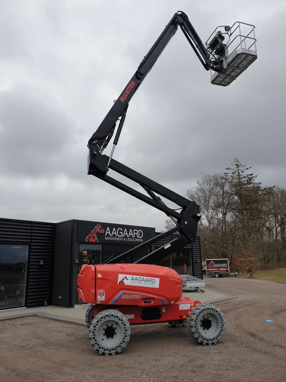 Batteridrevet Bomlift 20 m - Manitou 200 ATJE - Image 2