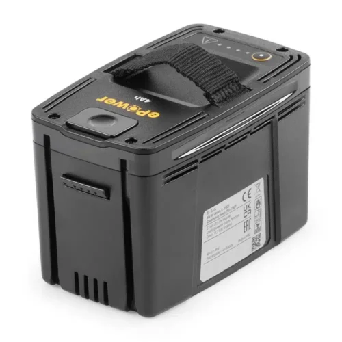 Genopladelig batteripakke til elværktøj.