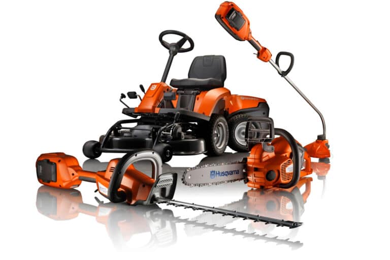 Husqvarna havemaskiner - traktor, motorsav og trimmer