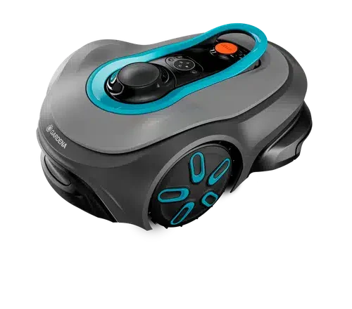 Robotplæneklipper i moderne design.