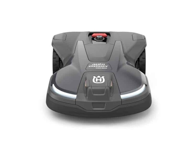 Husqvarna robotplæneklipper set forfra