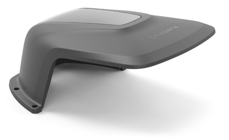 Gråt beskyttelseshus til robotplæneklipper