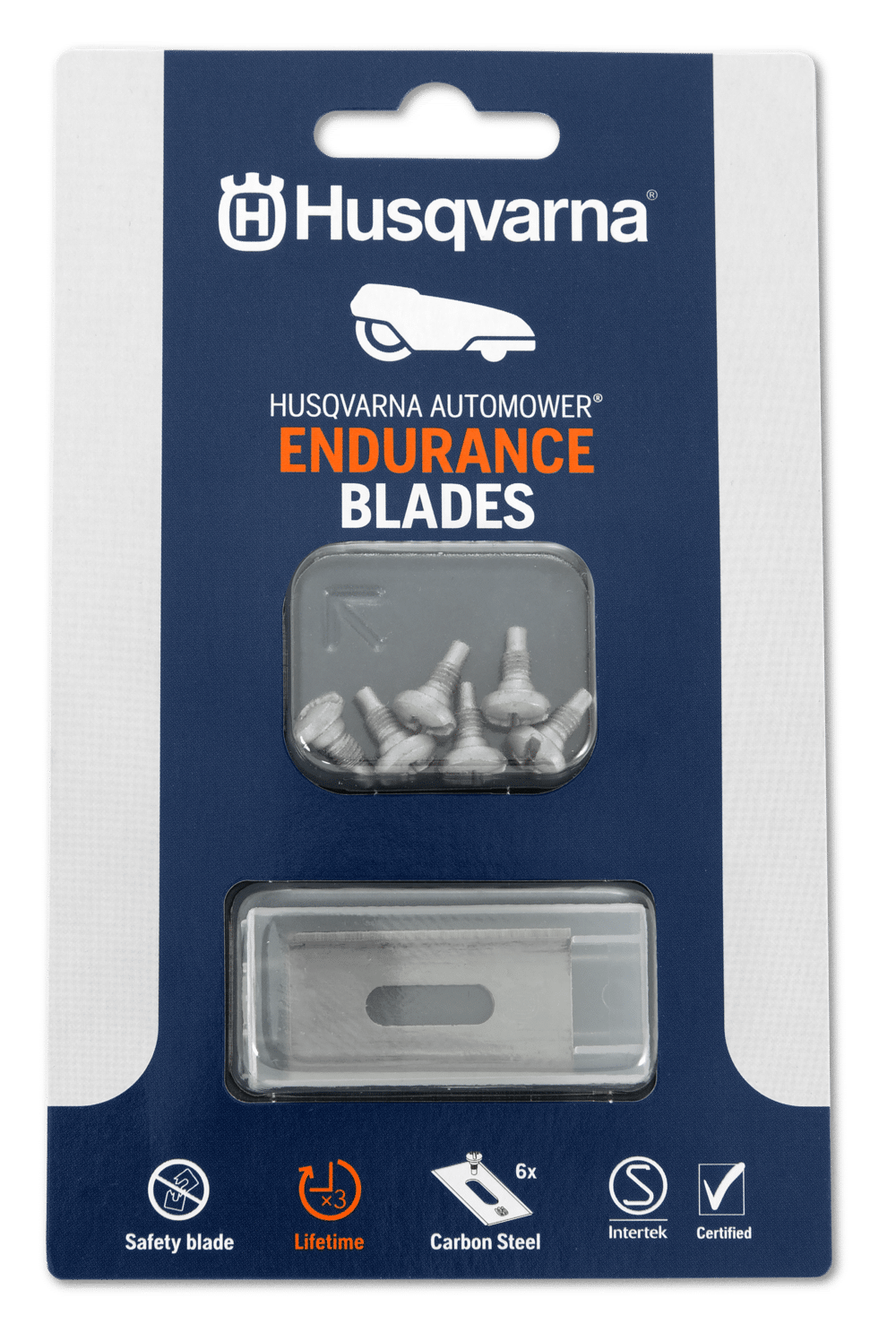 Pakke med Husqvarna græsslånerklinger