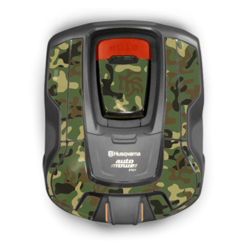 Automower med camouflagemønster fra Husqvarna