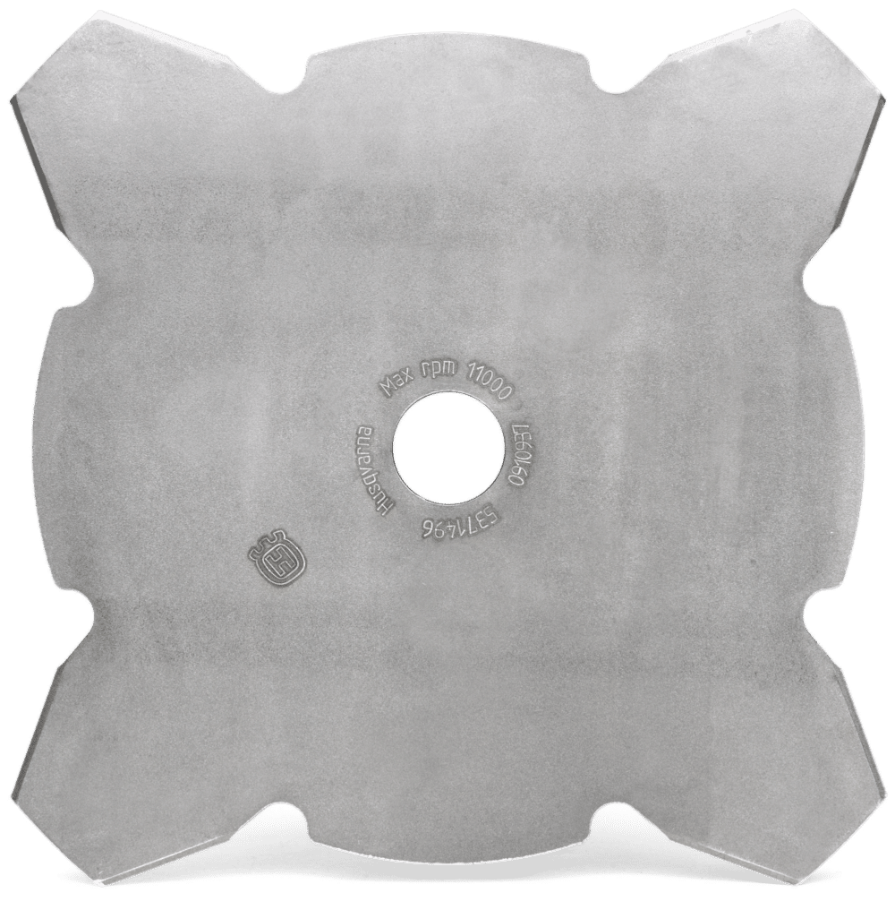 Skæreskive med firkantede kanter