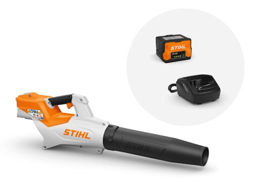 STIHL løvblæser med batteri og oplader