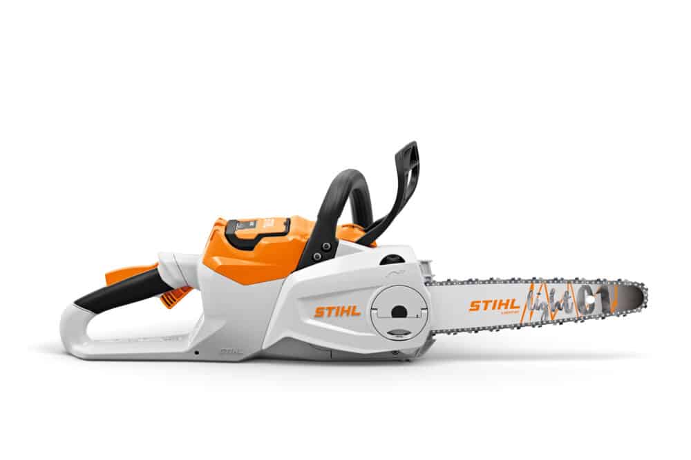 Motorsav fra STIHL set fra siden