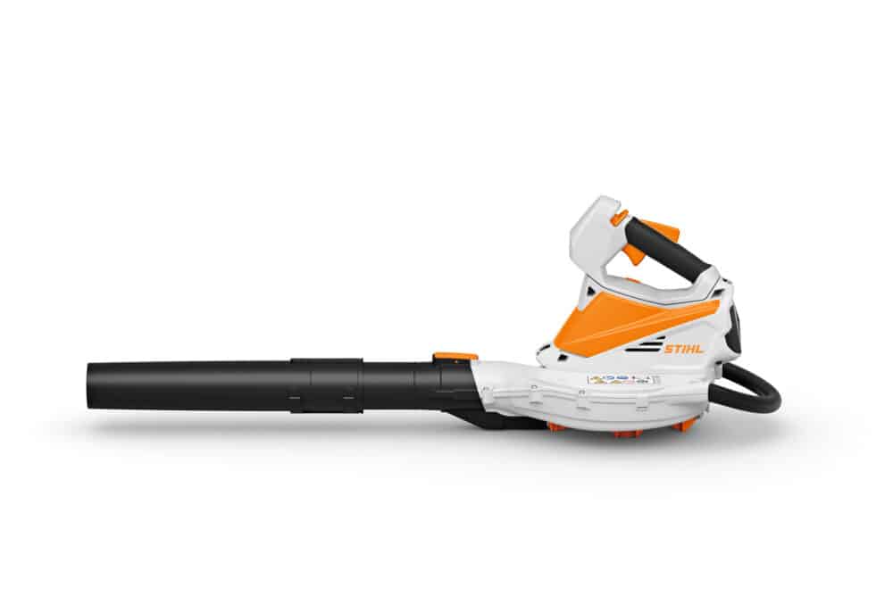 Løvblæser fra STIHL set fra siden.