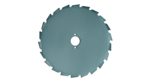 Rundt skæreværktøj med takkede kanter