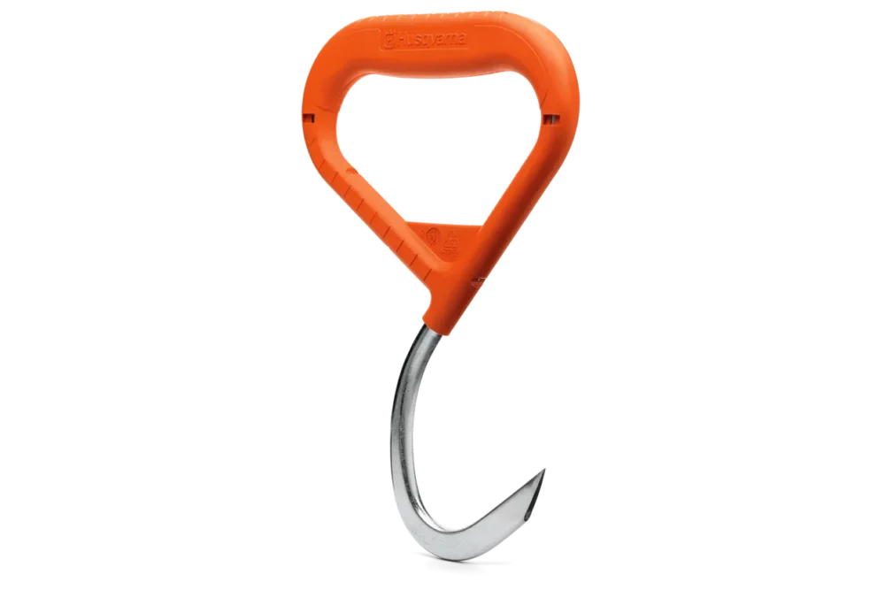 Skovarbejdskrog med orange håndtag