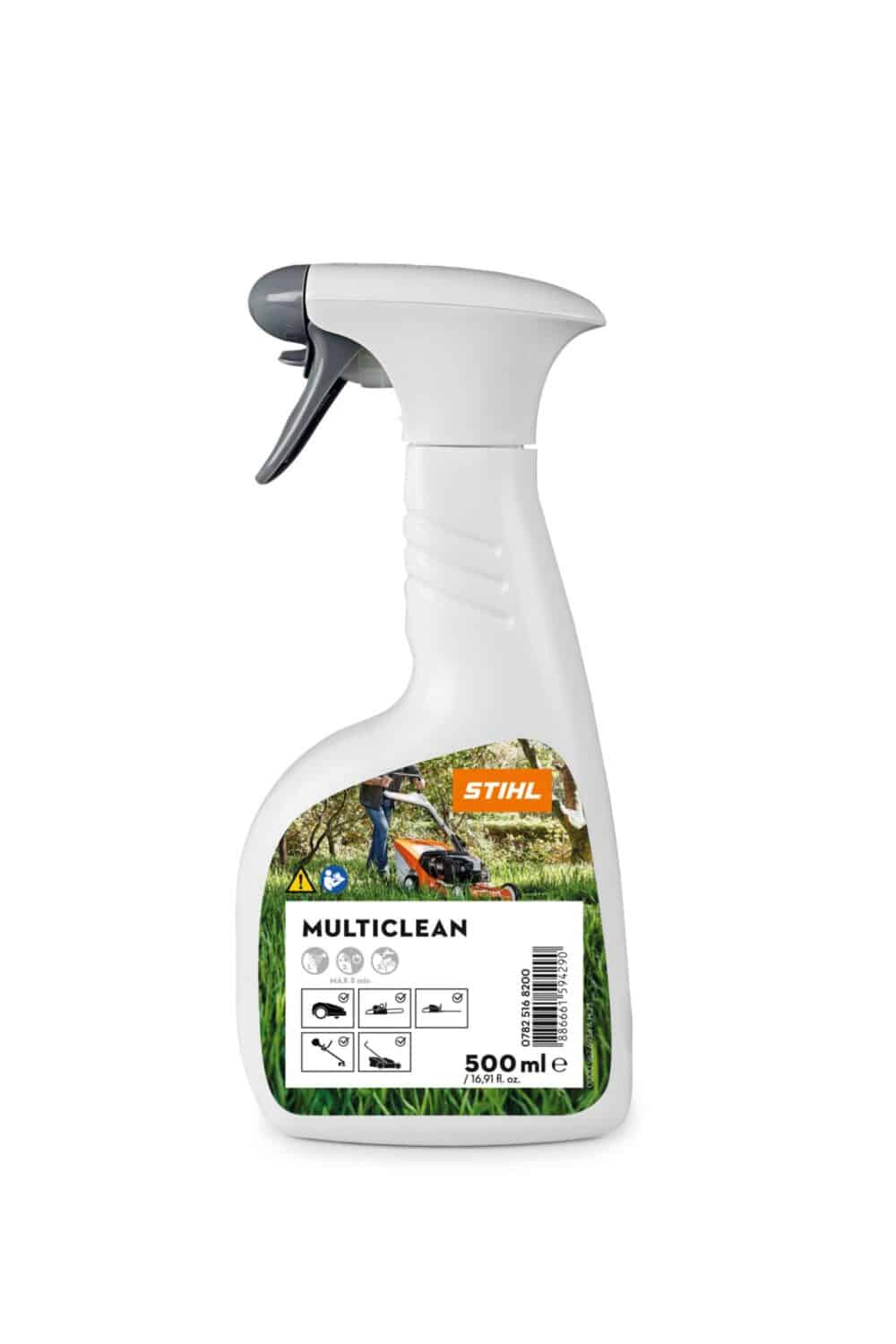 Sprayflaske med STIHL Multiclean etiket