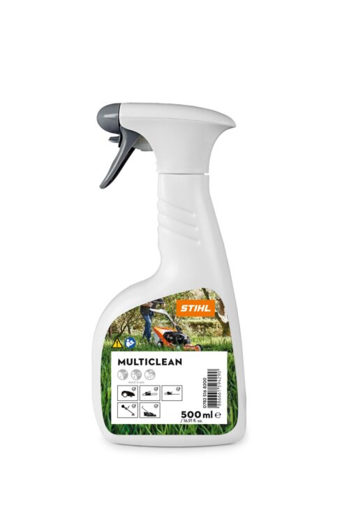 Sprayflaske med STIHL Multiclean etiket