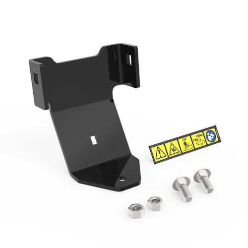 Beslag og monteringsdele med advarselsmærkat