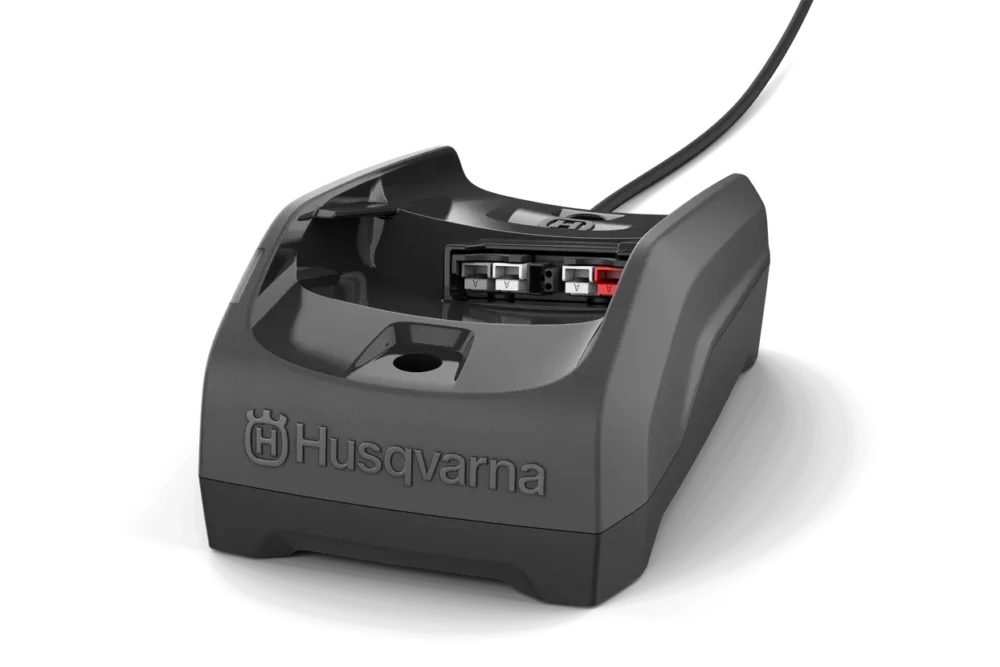 Opladerstation fra Husqvarna