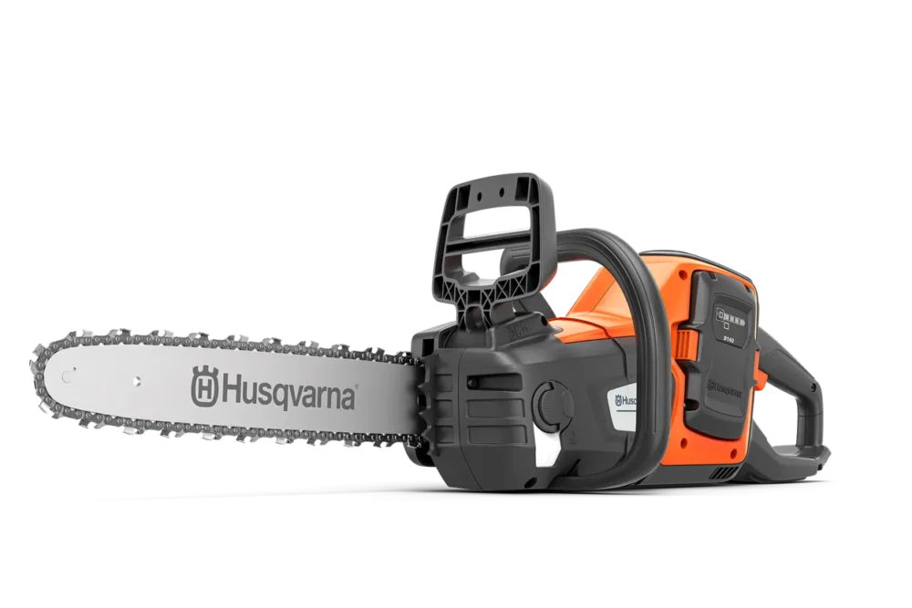 Elektrisk motorsav fra Husqvarna.