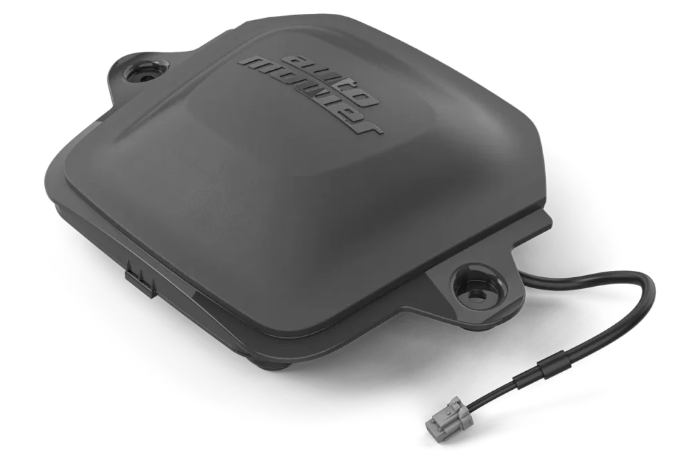 Sort enhed med kabel tilslutning