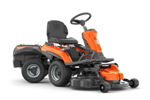 Husqvarna havetraktor set fra siden