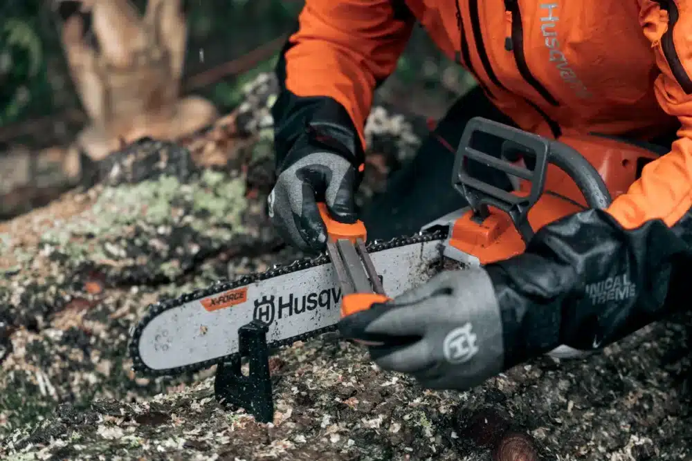 Husqvarna 2-i-1-fileguide - 3/8" 5.5mm S85/C85 (Blå) - Billede 2